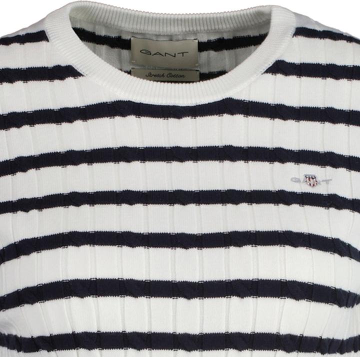 Immagine prodotto GANT Stretch Cotton Cable Stripe C-Neck (L)