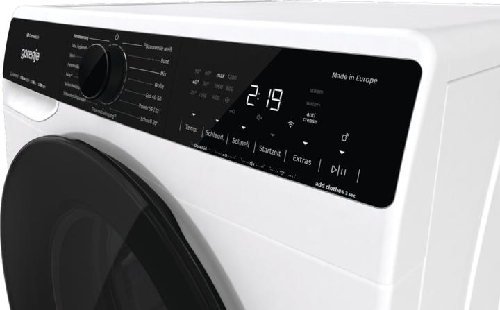 Actual product image Gorenje WPNA94ATSWIFI3 (9 kg, Left, EU plug)