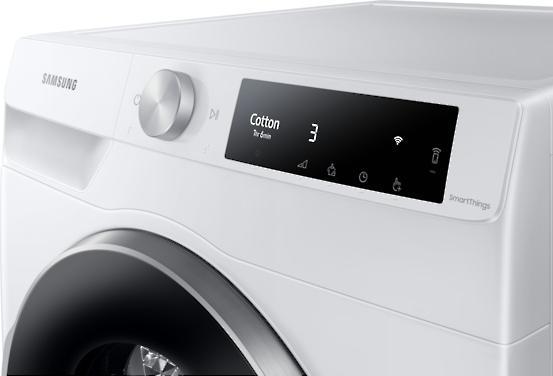 Image du produit Samsung DV90T6240LE wasdroger Vrijstaand Voorbelading 9 kg A+++ Wit (9 kg, Modifiable)