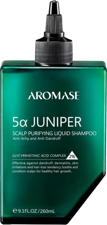 Actual product image Aromase - 5α Juniper Scalp Purifying Liquid Shampoo (260 ml, Liquid shampoo)