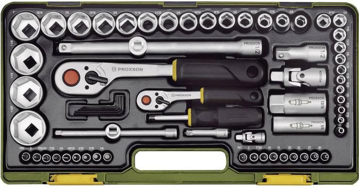 Actual product image Proxxon Socket wrench set (1/2")