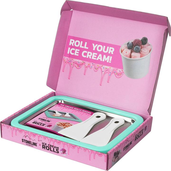 Produktbild Stoneline Ice Cream Rolls Maker, Eisplatte für Hausgemachte Eiscreme | Mint