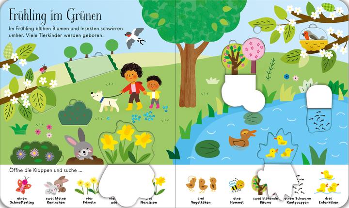 Actual product image Mein buntes Klappenbuch: Wetter und Jahreszeiten (German, 2025)