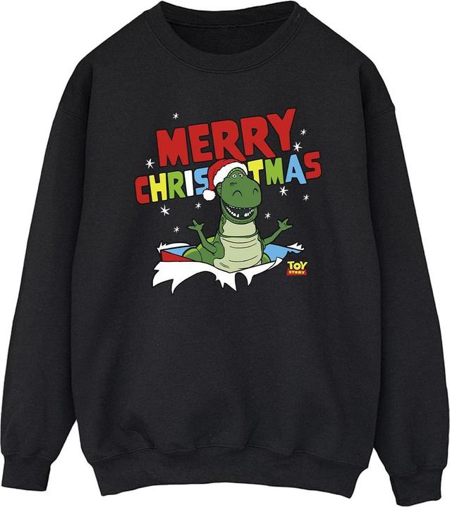 Disney Toy Story Rex Christmas Burst Sweatshirt (S)