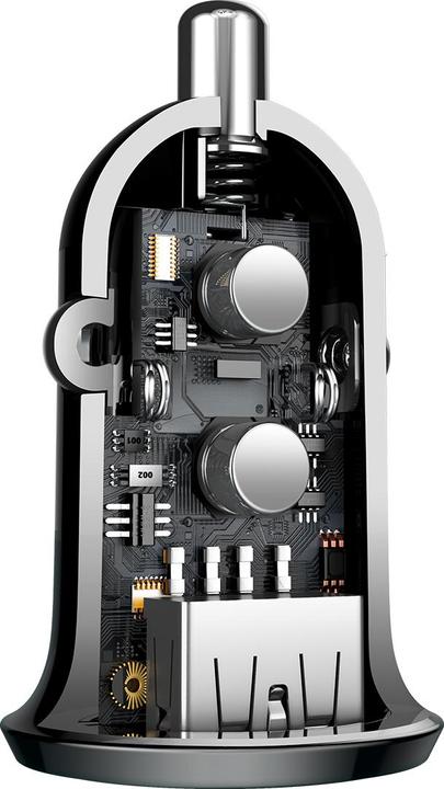 Immagine prodotto Baseus Caricatore da auto Grain Pro 2x USB 4,8A (nero)