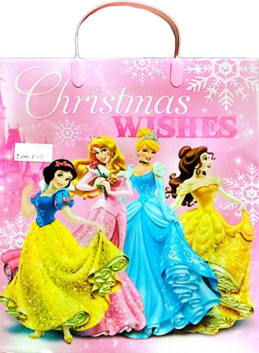 Actual product image Disney Princess Wishes Christmas Gift Bag (Cellophane wrap)