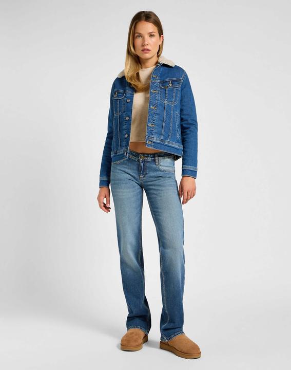 Actual product image Lee Long sleeve shirt Longsleeves Cropped Rib Tee (S)