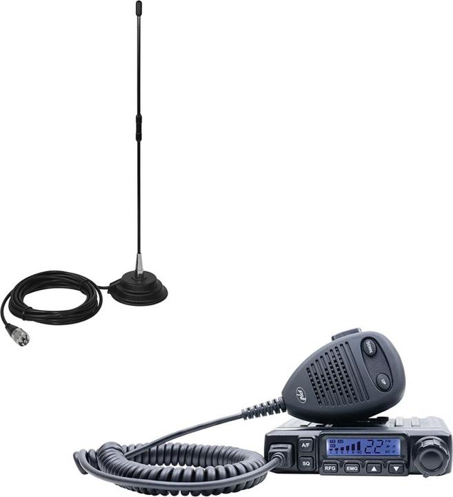 PNI CB Escort HP 6500 ASQ Funkpaket + Extra 40 CB Antenne