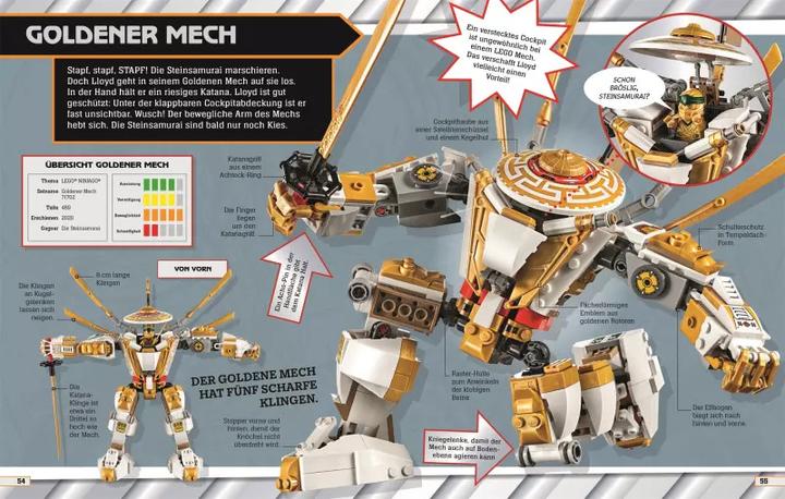Productafbeelding LEGO® NINJAGO® Mächtige Roboter (Duits, Julia Maart, 2022)