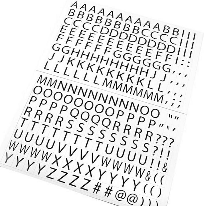 Supermagnete Letters (2 x)