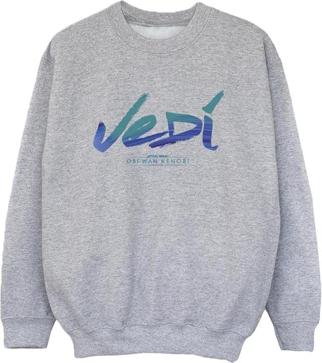 Star Wars ObiWan Kenobi Jedi Painted Font Sweatshirt Jungen