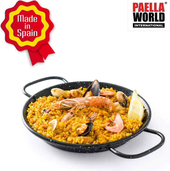 Produktbild All'Grill Paella-Pfanne emailliert Ø 50 cm (50 cm, Paella Pfanne, Emaille, Stahl)