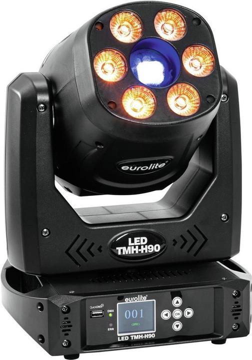 Eurolite LED TMH-H90 Hybrid Moving-Head Spot/Wash COB (Moving Bar)