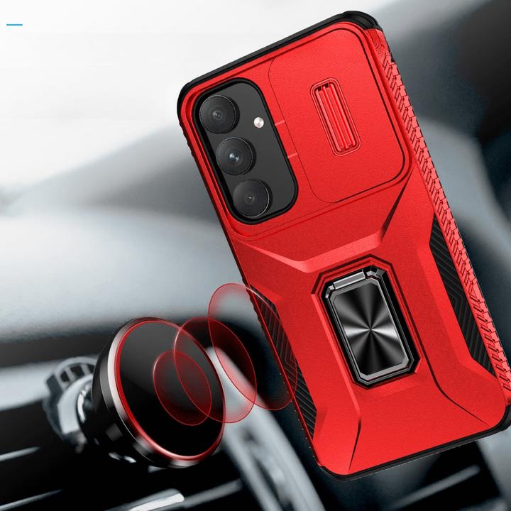 Actual product image Cover-Discount Galaxy A35 - Armor Case with kickstand (Samsung Galaxy A35)
