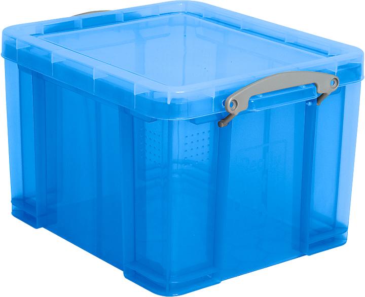 Produktbild Really Useful Box Box Really useful Boxes, Kunststoff, transparent blau, verschiedene Grössen (48 x 39 x 31 cm, 35 l)