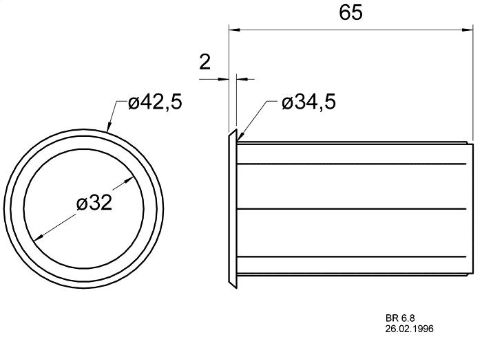 Immagine prodotto Visaton Tubo bass reflex BR 6.8