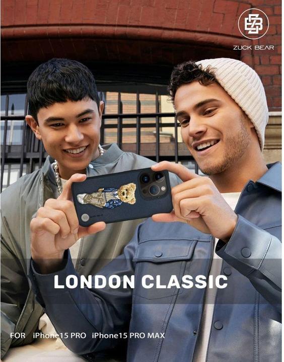 Image du produit Zuck Bear Headphone case case LONDON CLASSIC for IPHONE 15 Pro Max westminster ace (Apple iPhone 15 Pro Max)