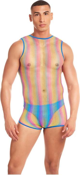 Image du produit René Rofé Ensemble de lingerie Rainbow Party, multicolore, S/M (S, M)