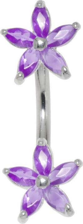 Immagine prodotto Bijouteria Piercing ventre (Acciaio inossidabile, Argento 925, Zirconia)