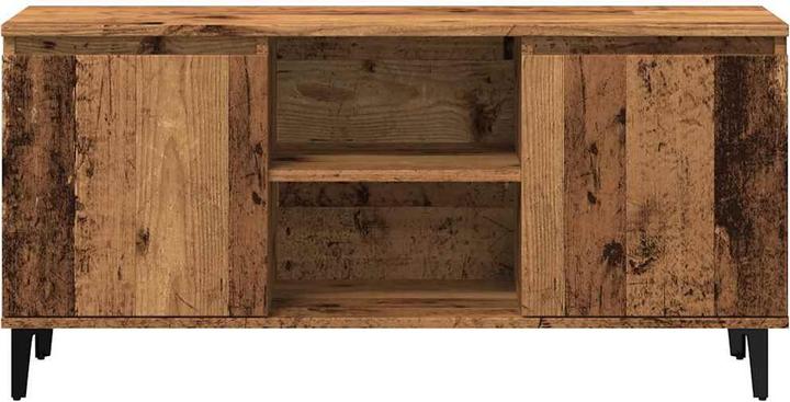 Actual product image VidaXL TV Schrank Lowboard Fernsehschrank Fernsehtisch TV Möbel Altholz-Optik (102 x 35 x 50 cm)