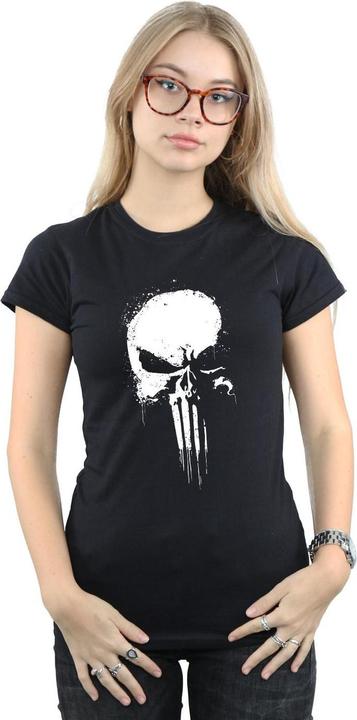 Immagine prodotto The Punisher Spray Skull Maglietta Donna (L)