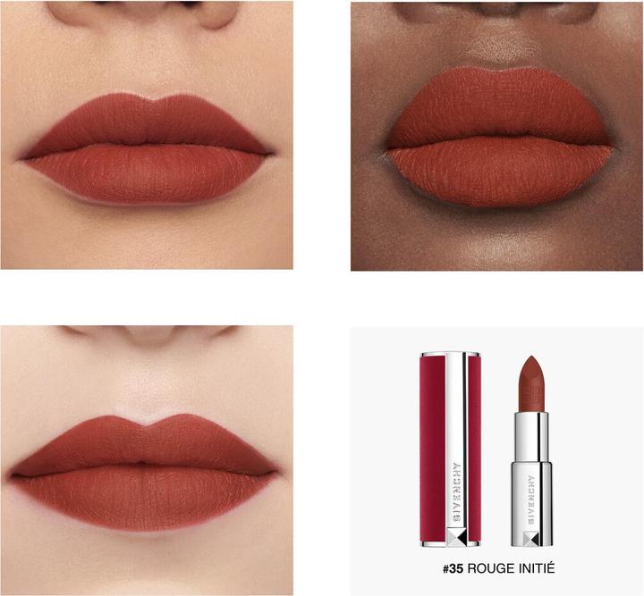 Image du produit Givenchy Le Rouge Deep Velvet rouge à lèvres no 35 - Rouge Initié 3,4 gr (35)