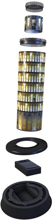 Produktbild Ravensburger 3D - Turm von Pisa Night Edition (216 Teile)