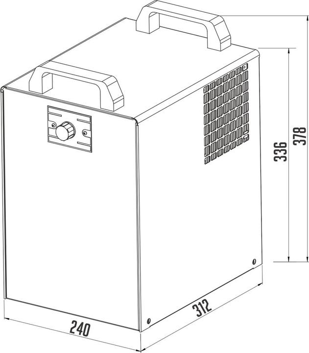 Actual product image Ich-zapfe Water bubbler, water dispenser - Lindr Pygmy 25