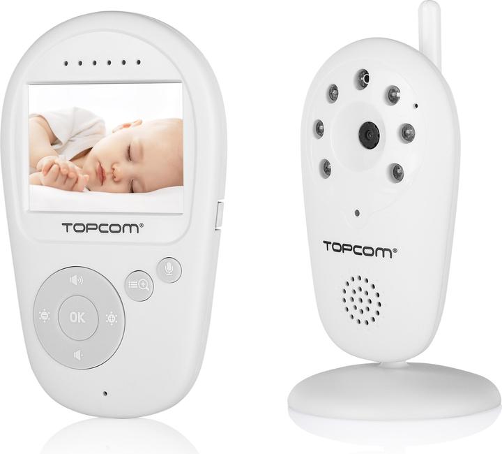 Actual product image Topcom KS-4261 Digital Baby Video Monitor, 300 m, 4 channels, 50 m, 300 m, Radio, 2.4 GHz (50 m)