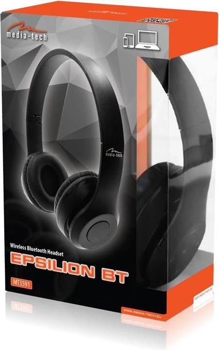 Image du produit Media-Tech MT3591 Epsilion BT (pas de réduction du bruit, 10 h, Sans fil)