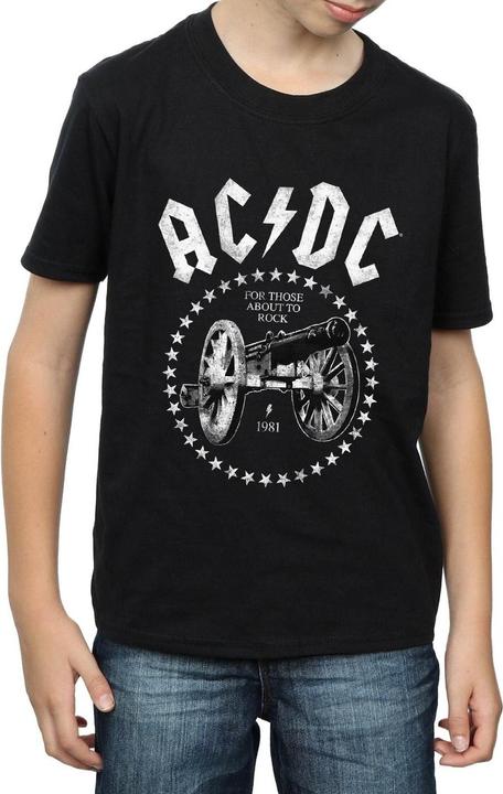 Immagine prodotto AC/DC We Salute You Cannon Maglietta Ragazzi (140, 146)
