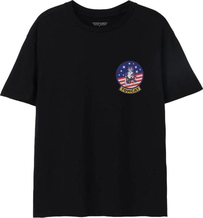 Immagine prodotto Top Gun Tomcat Maglietta Classico Bandiera Americana Uomo (XL)