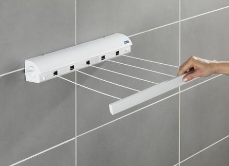 Productafbeelding Wenko Aan de muur gemonteerde waslijnen (4.20 m)