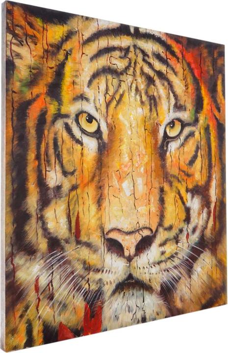 Produktbild MCW Wandbild Tiger (100 x 90 x 3. 5 cm)