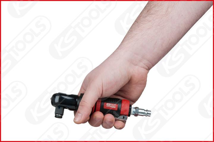 Actual product image KS Tools SlimPOWER mini air ratchet, max. 6.3 bar (90 psi), 1/2" (1/2")