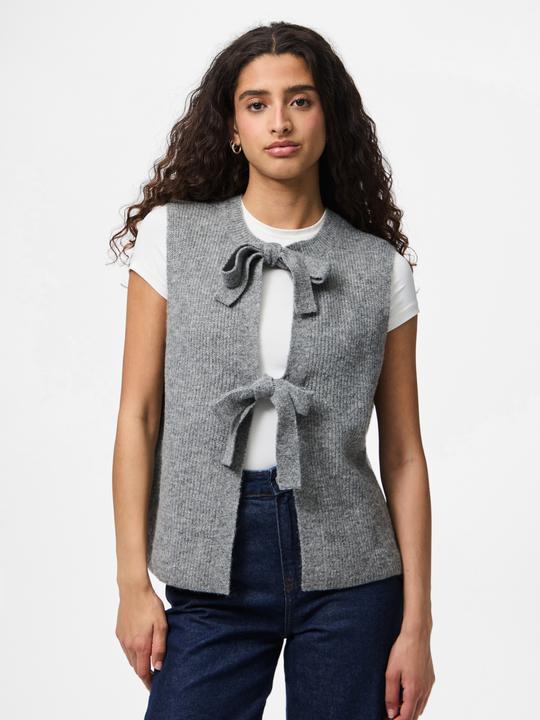 Actual product image Pieces Pcsilly Sl Rev Tie Vest Knit Noos Bc (XS)