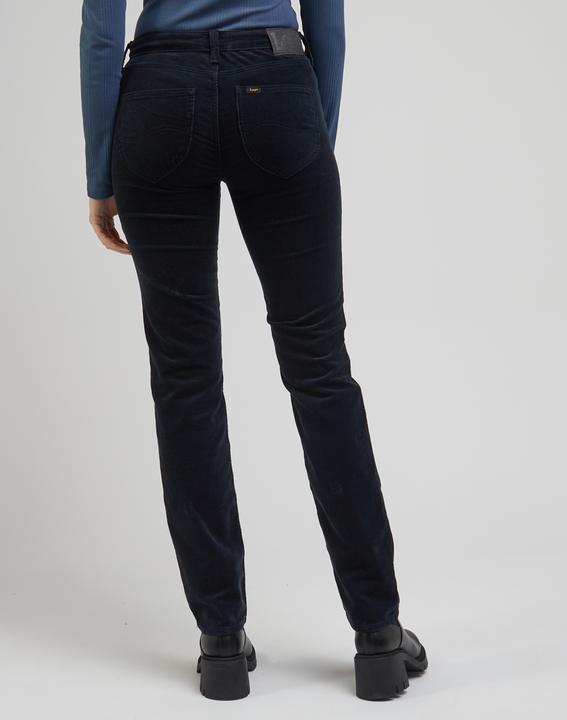 Actual product image Lee Marion Cord Pant Straight Fit Black (W31/L33)