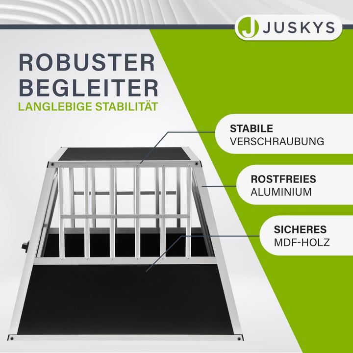 Produktbild Hauptner Hundetransportbox (Hund, Sicherheitsverschluss)