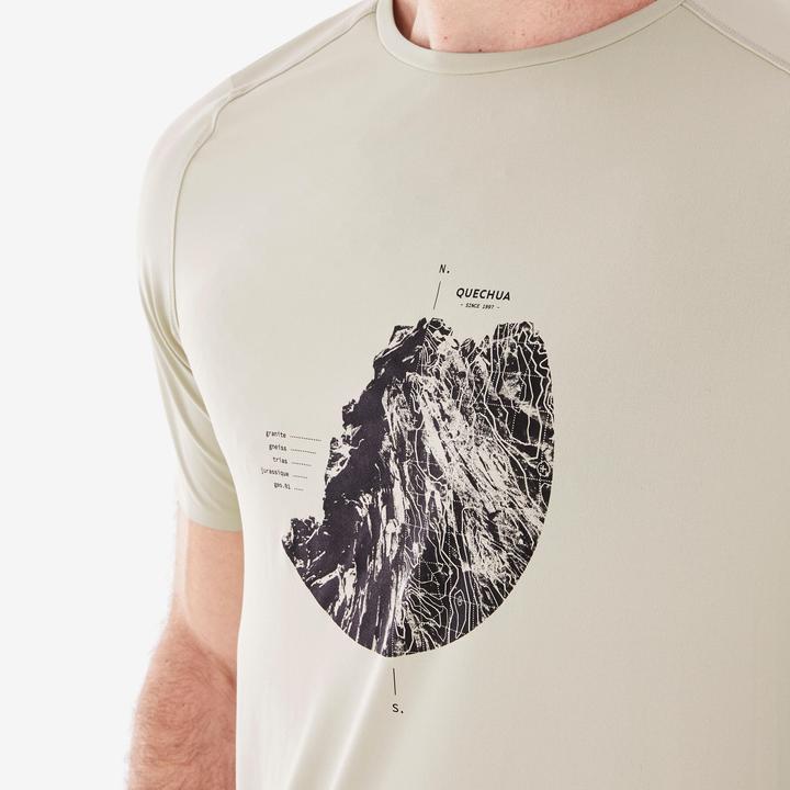 Image du produit Quechua T-shirt de randonnée homme manches courtes - MH500 (3XL)