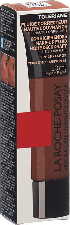 Image du produit La Roche Posay Toleriane fond de teint fluide 18 Tb 30 ml (18 Nude)