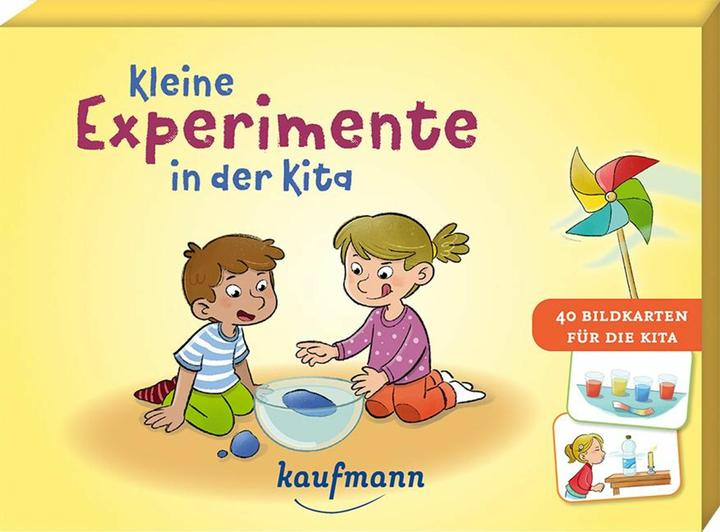 Actual product image Buchmann:Kleine Experimente in der Kita (German, Lena Buchmann, Matthia Tiemeyer, 2024)
