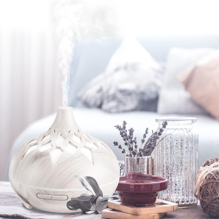 Produktbild Sixtol Aroma Diffusor Palm Weiss Holz 500ml (500 ml)