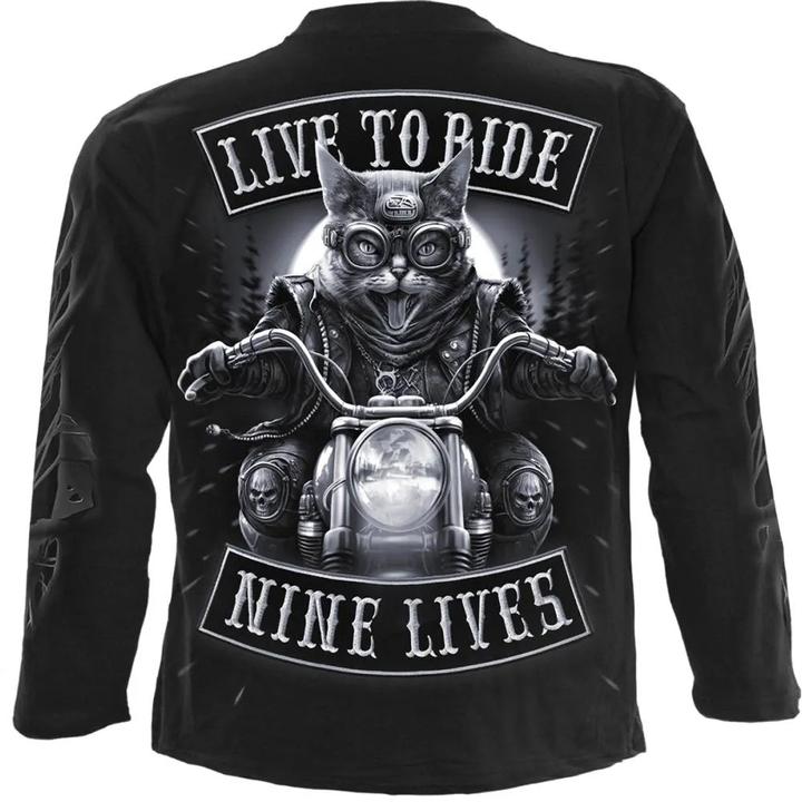 Produktbild Spiral Nine Lives TShirt Langärmlig (XL)