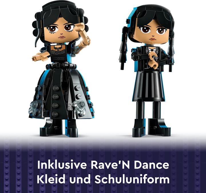 Image du produit LEGO Figure de construction Wednesday Addams (76780, LEGO Wednesday)