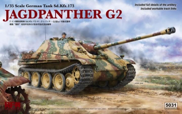 Image du produit Rye Field Model JAGDPANTHER G2 W/ WORKABLE TRACK LINKS & RM-5005 & RM5008 & RM5015 & RM5028