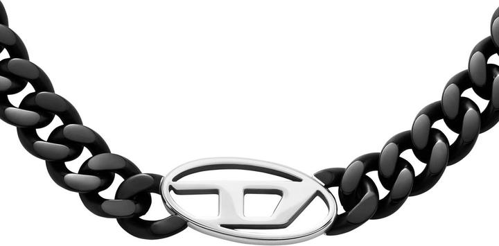 Diesel Kette Oval D Logo (Edelstahl)