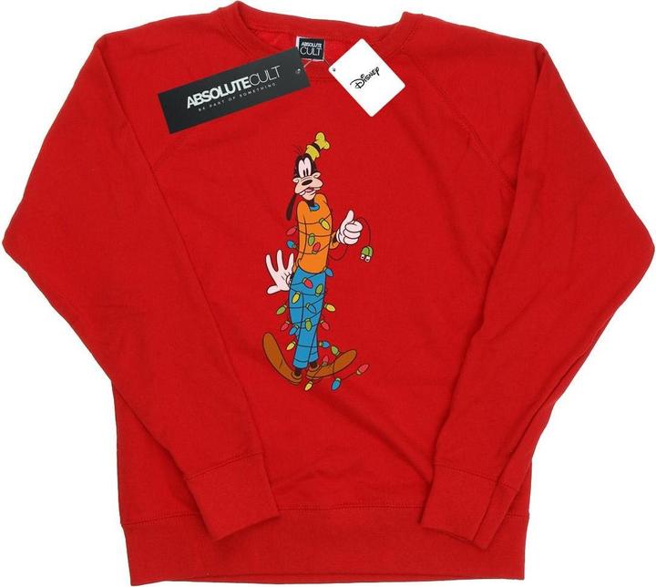 Disney Goofy Christmas Lights Sweatshirt (M)