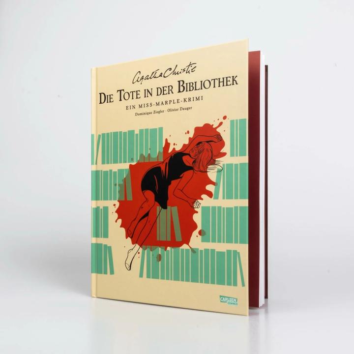Actual product image Agatha Christie Classics: Die Tote in der Bibliothek (German, Olivier Dauger, Thomas Schöner, Dominique Ziegler, Agatha Christie, 2024)