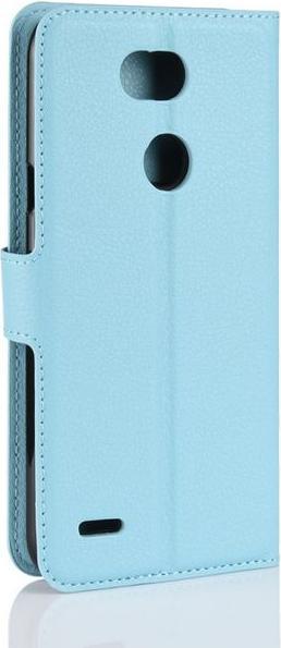 Actual product image MU Classic Litchi Leather Bookcover Series (LG X Power 3)