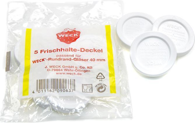 Produktbild Weck Frischhaltedeckel 40mm (5 Stk.)